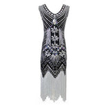 The Great Gatsby Daisy Dress Vintage Sequin Bead Dress