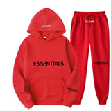 Fear Of God Fog Essentials Hoodie & Sweatpant 2 Piece Set For Men And Women