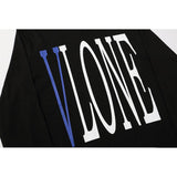 Vlone Sweatshirt Printed LongSleeved Tshirt Large V Sweater Hoodie Sweatshirts