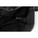 Present Hoodie Heavy Distressed Hooded Sweater Loose
