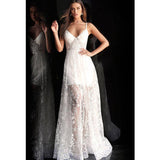 Women Lace Wedding Dress Summer Pure Color Temperament Printed Short Lace