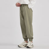 Men Sweatpants Sports Pants Ankle-Tied Casual Loose All-Matching