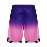 jogging shorts for men Slim Fit Muscle Gym Men Shorts Summer Shorts Men Muscle Workout Brothers Sport Running Training Gradient Breathable Shorts
