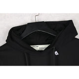 Off White Hoodie Ow Hooded Sweater Large Size Casual Men's Jacket Owt