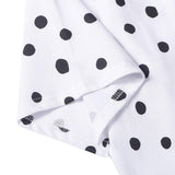 Justin Bieber Drew House High Street Smiley Face Short Sleeve Printed Men and Women Loose Casual White Couple Wear
