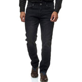 Men Denim Jeans Men's Loose Casual Straight Jeans