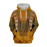 Skull Hoodie 3D Sweater Hoodie Indian Skull