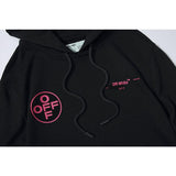 Off White Hoodie Ow Hooded Sweater Youth Hoodie Casual Fashionable Owt
