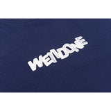 We11done Long Sleeve Shirt Printed All-Matching Men's and Women's round Neck Long Sleeve