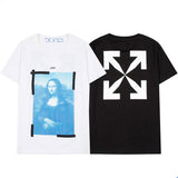 Off White T Shirt ShortSleeved Tshirt Men's Women's Cotton Owt