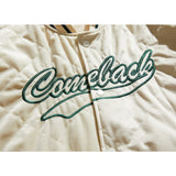Man Fall Winter Outfis Winter Clothes Simple Embroidery Casual Thickening Baseball Uniform Couple Trend Loose Cotton Coat