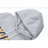 Man Fall Winter Outfis Winter Clothes Letter Printed Thickening Sweater Boys Loose Casual Top