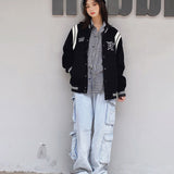 Yankee Letterman Jacket Outfit Senior Jackets Varsity Baseball College Coat Mlbny Spring and Autumn Cotton Men and Women Baseball Uniform Casual