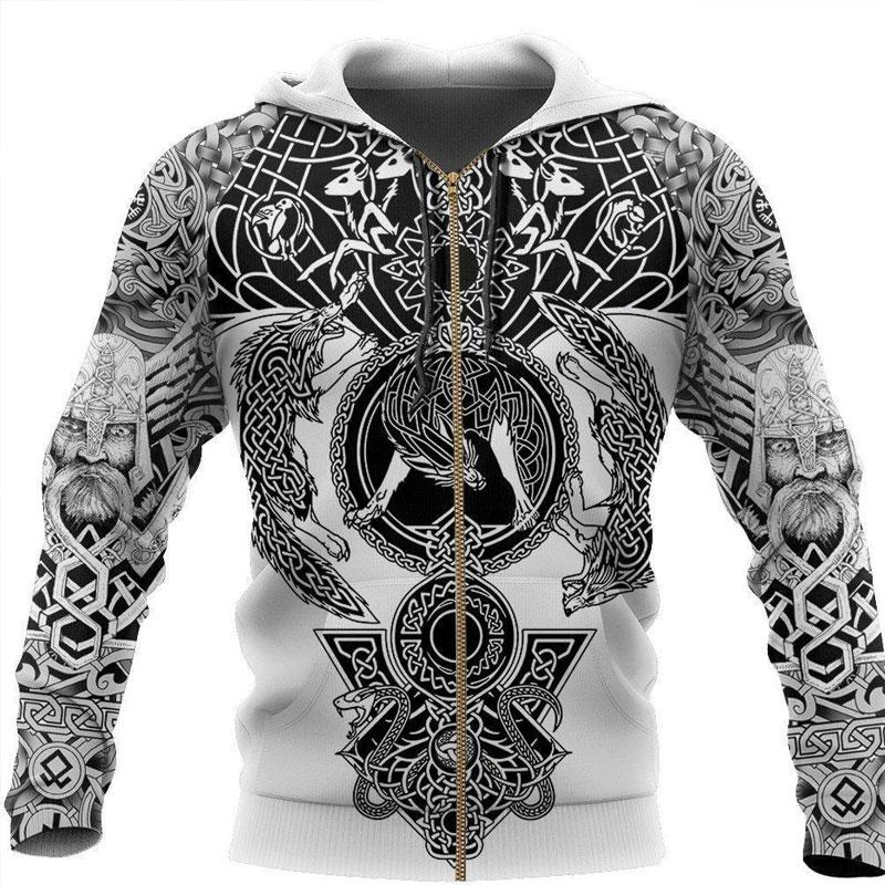 Tactics Style Men Sweatshirts & Hoodies Pullover Sweater Zip Top