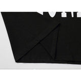 Vlone Sweatshirt Letter Printed LongSleeved Tshirt Couple Wear round Neck Pullover