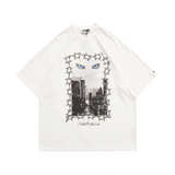 Blackair T Shirt Summer Short Sleeve Black Printed T-shirt