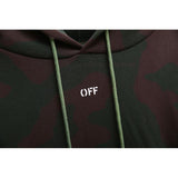 Off White Hoodie Arrow Print Men Women Sleeve Cap Casual Comfortable Owt