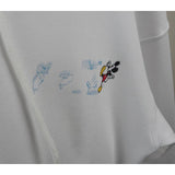 off white sweatshirts Cartoon Printed Pullover Hoodie Sweater Owt Autumn Men Women Street