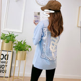 Yankees Spring/Summer Letter Short Sleeve Loose Breathable Men's and Women's Cashew Flower T-shirt